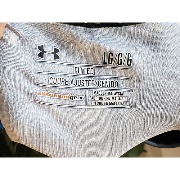 Under Armour Torm Launch 1/2 Zip Run Jacket Men's LG Blue Mock Neck Long Sleeve - Picture 3 of 13